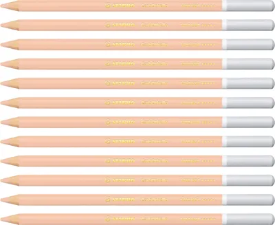 Produktbild von Pastellkreidestift - STABILO CarbOthello - 12er Pack - apricot