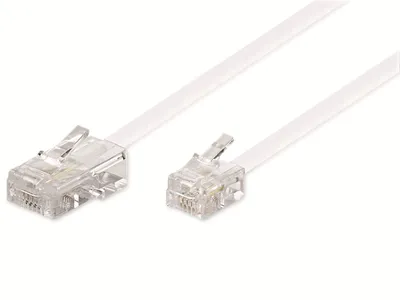 Image de Wentronic 10m RJ-11/RJ-45 Cable, RJ-11, RJ-45, mâle/mâle