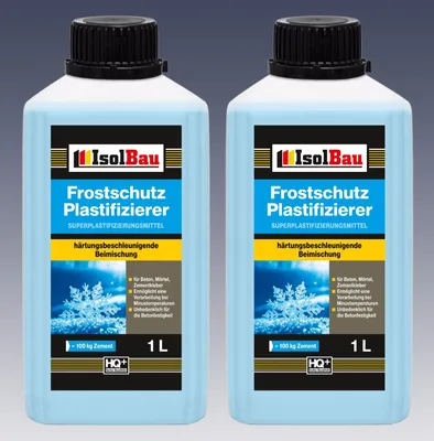 Produktbild von 2L Beton-Zusatzmittel Frostschutz Plastifizierer Fliessmittel Betonverflüssiger