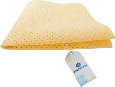 Produktbild von BADfabrik24 Mikrofaser Lochtuch gelb
