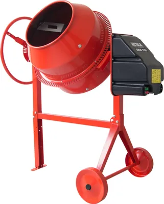 Produktbild von ATIKA AKM 130 Betonmischer Mörtelmischer Kartonmischer, 230V, 700W für Mörtel, Beton