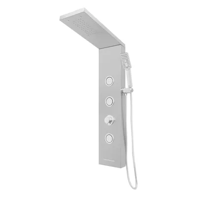 Obrázek produktu pro Sprchový sloup Sprchový panel s LED osvětlením Nástěnný sprchový přístroj pro celé tělo Stříbrný