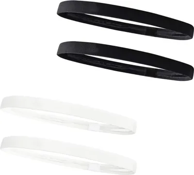 Produktbild von Sport Anti-Rutsch Stirnband Elastisches Band für Männer und Frauen - Joggen Yoga Basketball Tennis Fußball - Schwarz Weiß