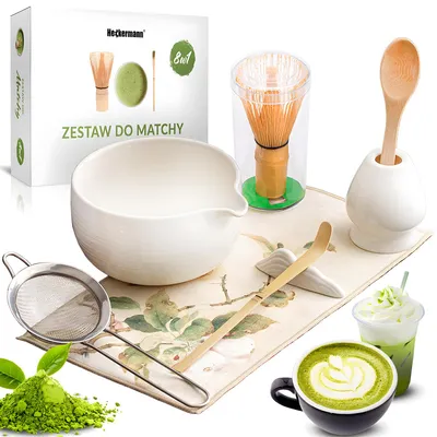 Zdjęcie produktu dla Zestaw do herbaty Matcha 8w1 Kyoto