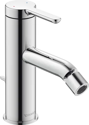 Immagine prodotto di Miscelatore monocomando Duravit per bidet C.1 con scarico a scomparsa cromo