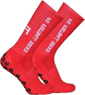 Produktbild von Bremsfunktionelle Sportssocken für Damen und Herren | Fußball, Radfahren, Marathon, Klettern | Rot