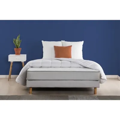 Produktbild von Matratze + Boxspring 160 x 200 + Bettdecke + 2 Kissen