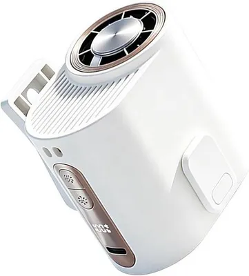 Productafbeelding van VHV - Clipventilator - USB-oplaadbare clipventilator - USB-oplaadbaar, stil, met clip, handsfree - geschikt voor bureau, kinderwagen, camping