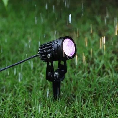 Produktbild von RGB Solar-Steckdosenleuchten IP44 (4er Pack)