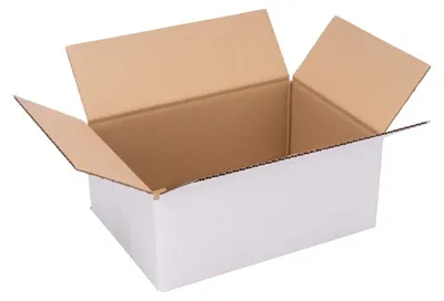 Zdjęcie produktu dla Składane pudełka o wymiarach 250 x 175 x 100 mm, kolor biały - zestaw 100 sztuk