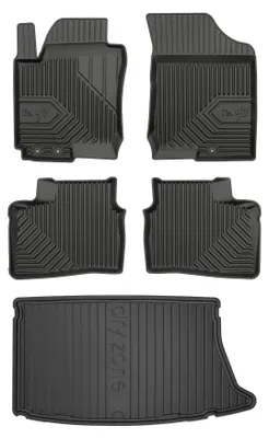 Obrázek produktu pro Autokoberce 3D TPE + vana kufru DryZone pro: Hyundai i30 I 2007-2012 hatchback 5 ks
