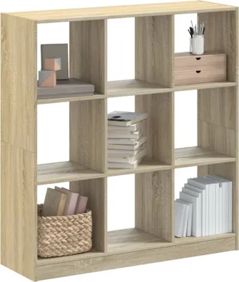 Obrázek produktu pro Maison Exclusive - Knihovna dub sonoma 102 x 32 x 108 cm kompozitní dřevo