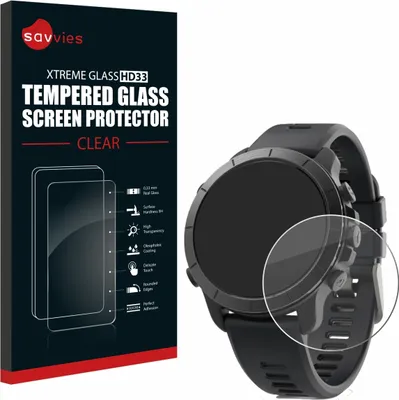 Produktbild von Savvies Schutzglas für Wahoo Elemnt Rival Displayschutz 9H Glas klar transparent