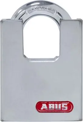 A studio shot of a padlock.