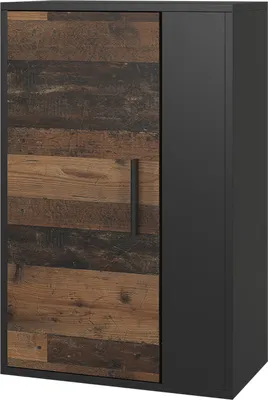 Immagine prodotto di Armadio a muro Vicco Berno Nero/antico 50.1 x 78.4 cm con 2 scomparti, Model 55443