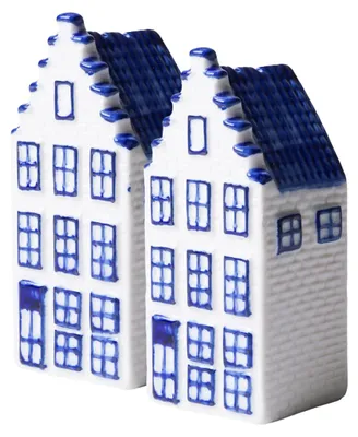 Heinen Delfts Blauw – Peper-en-zoutstel huisje Delft – Bild 1