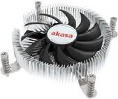 Obrázok produktu pre Akasa Intel LGA1700, Hybridný chladič, 7,5 cm, Hliník, Čierna