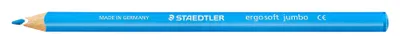Produktbild von Staedtler Ergosoft Jumbo Farbstift 12er Dreikant farbig kinderfreundlich