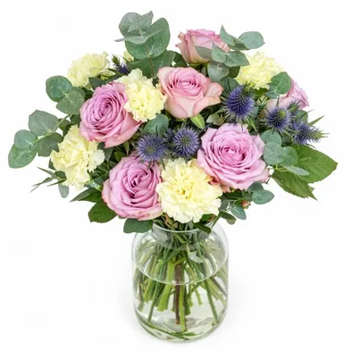 Produktbild von Blumenstrauß In Gedanken bei Dir | Geschenk - frische Blumen | Blumenversand von BLOOMY DAYS