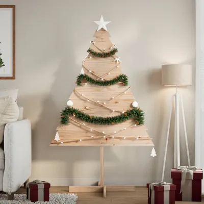 Produktbild von Möbel Weihnachtsbaum zum Schmücken 150 cm Massivholz4019701