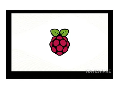 Produktbild von WaveShare 5inch Capacitive Touch Display 800×480 for Raspberry Pi DSI Interface