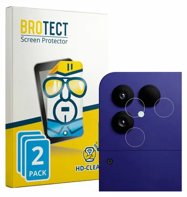 Produktbild von 2x Für Fairphone 6 Plus (NUR Kamera) Schutzfolie BROTECT Displayschutz Display Schutz Folie Klar Transparent