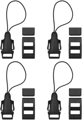 Produktbild von Camerariem-Schnellverschluss-Set – Kameragurt-Adapter – Schwarz – Schnellverschlüsse – Ideal für die Fotografie – 2 Sets