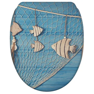 Produktbild von SANILO® WC-Sitz mit Absenkautomatik und Schnellverschluss Seefahrt, Toilettendeckel direkt vom Hersteller, Klodeckel, Klobrille, WC Deckel, WC Brille
