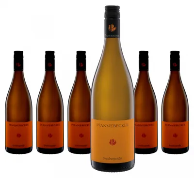 Produktbild von 6 x Pfannebecker Grauburgunder QbA trocken