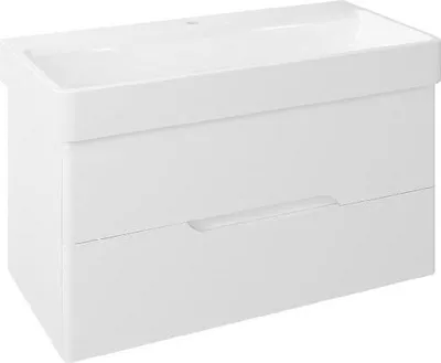 Immagine prodotto di Sapho Mediena - Mobile lavabo 960x510x485 mm, bianco opaco MD100