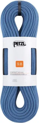 Produktbild von Petzl Contact Rope 9.8, Blau, 60000 mm, 9,8 mm, Nylon, 1 Stück(e), 60 g