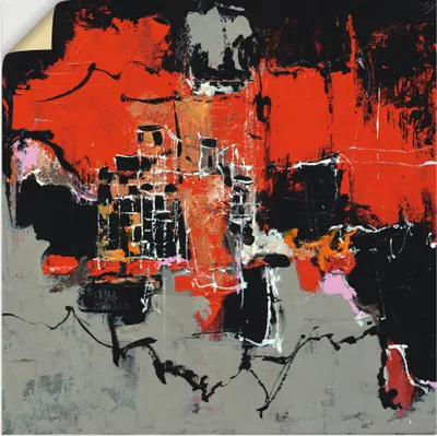 Produktbild von ARTland Wandbild, selbstklebend Abstrakt VIII Größe: 70x70 cm
