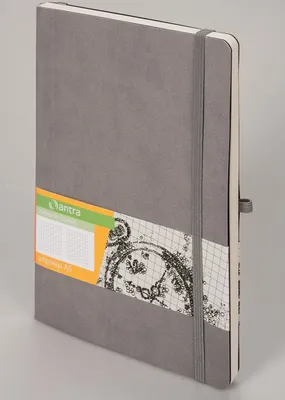 Produktbild von Notes A5 kratka Impresja Szary