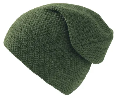 Image de Bonnet Atlantis Snobby Waffel Strick LT886 (taille unique) (olive)