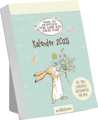 Produktbild von Abreißkalender Weißt du eigentlich, wie lieb ich dich hab? 2025