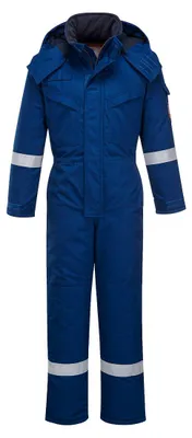 Produktbild von Portwest FR53 FR Flammhemmender Antistatik- Winter Overall Royal Blue Gr. XXXL