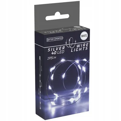 Zdjęcie produktu dla Lampki LED 195 cm łańcuch świetlny na baterie