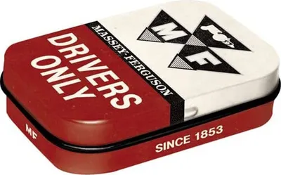 Produktbild von Nostalgic-Art - Pillendose - Massey Ferguson - Drivers Only
