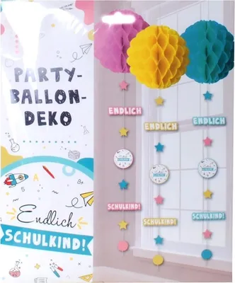 Produktbild von Party-Ballon-Deko zum Schulanfang