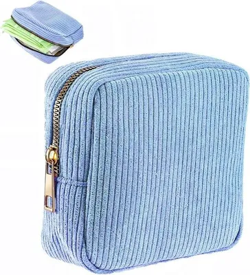 Image de Pochette menstruelle portable en tissu doux pour filles