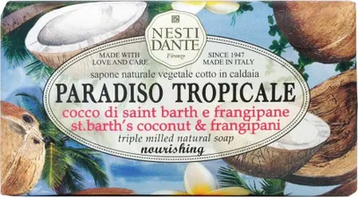 Immagine prodotto di Nesti Dante Paradiso Tropicale Cocco di Saint Barth e Frangipane Sapone 250 g
