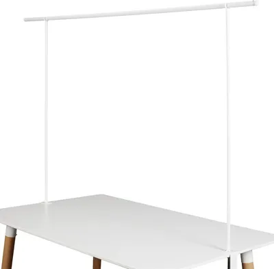 Obrázek produktu pro Dekorativní kovová svorka na stůl - 140/250 x 90/97 cm - nastavitelná dekorace na stůl - dekorace na párty - pro vnitřní i venkovní použití - dekorace na stůl