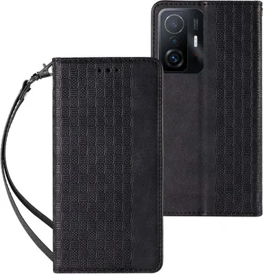 Zdjęcie produktu dla Etui z paskiem magnetycznym do Samsunga Galaxy A13 5G, czarne
