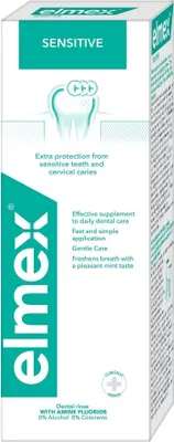 Obrázok produktu pre Elmex Sensitive Plus ústna voda 400 ml