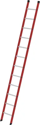Produktbild von Sprossen-Anlegeleiter GFK/Alu ohne Traverse 12 Sprossen