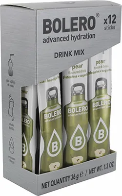 Produktbild von Bolero Sticks (12x3g) Pear - Intra- & Post-Workout - Intra-Workout