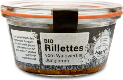 Produktbild von Rillettes vom Waldviertler Junglamm 170g - Fertiggericht von Hartls Kulinarikum