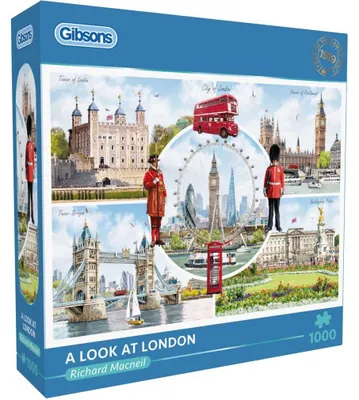Obrázok produktu pre GIBSONS, puzzle "Londýn", 1000 dielikov