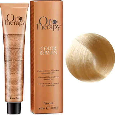Obrázok produktu pre Fanola Haarfarbe Orotherapy Color Keratin Permanentný farbiaci krém 10.0 Blonde Platinum