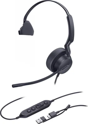 Produktbild von Yealink Mono-UC-Headset mit USB-C/A-Anschluss